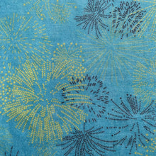 画像をギャラリービューアに読み込む, Silk cashmere stole "HANABI" light blue