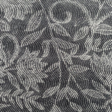 画像をギャラリービューアに読み込む, Silk "double-sided" stole "SARASA & YOROKE" black