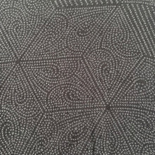 画像をギャラリービューアに読み込む, Silk "double-sided" scarf "SAMEH KOMON & ASANOHA" black