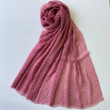 画像をギャラリービューアに読み込む, Silk stole "SAKURA HANABIRA" pink