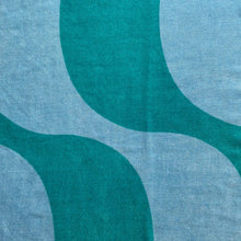 画像をギャラリービューアに読み込む, Silk cashmere stole "RYUSUI" blue green & light blue