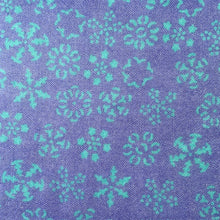 画像をギャラリービューアに読み込む, Silk cashmere stole "SEKKA" light blue & purple