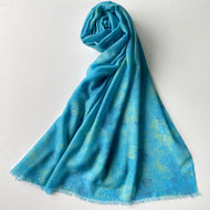 Silk cashmere stole 