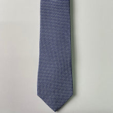 Load image into Gallery viewer, Silk tie "UROKO" black and white

