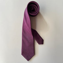 画像をギャラリービューアに読み込む, Silk tie &quot;SAH-MEH&quot; dark purple
